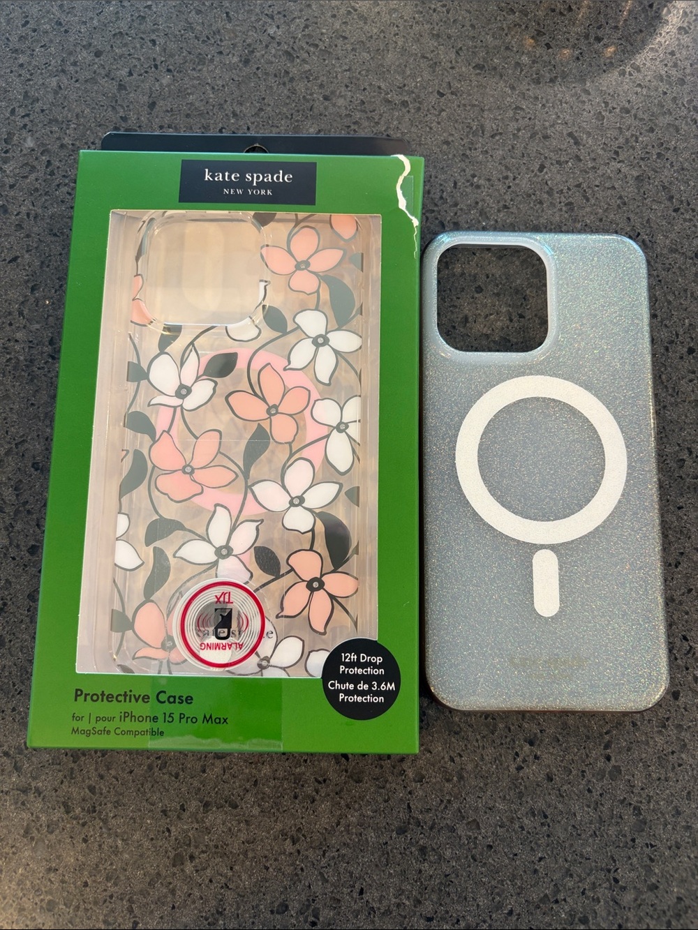Set of 2 Kate Spade iPhone 15 pro max Cases MagSafe Compatible